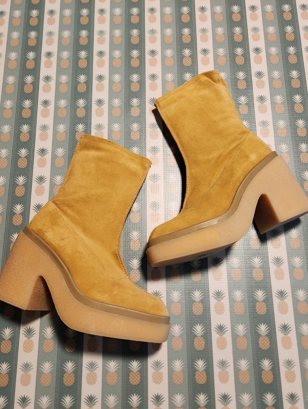 Free People Suede Gigi Ankle Boot - Picture 2 of 10